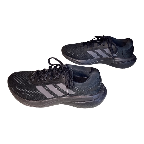 Adidas Supernova 2 Low Womens Running Shoes Triple Black GW6175 Multi Sz 8.5 - Picture 1 of 11